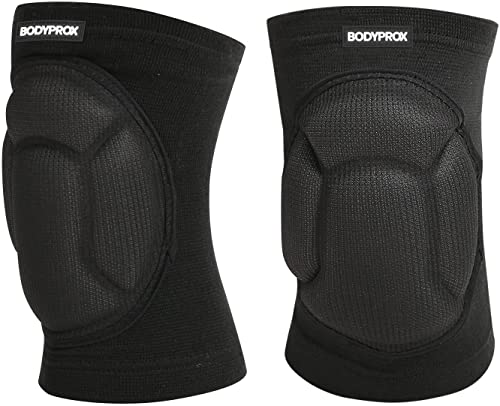 Bodyprox Protective Knee Pads, Thick Sponge, Collision Avoidance Knee Sleeve (Large)