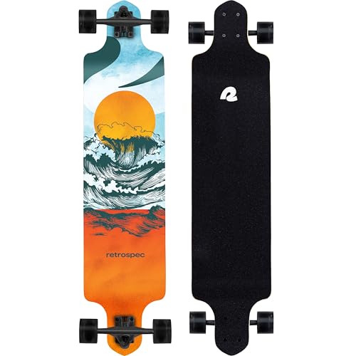 Retrospec Tidal Drop Down Longboard - 41